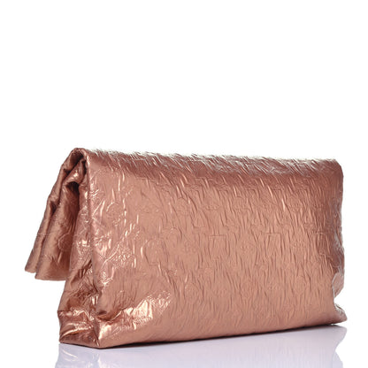 Louis Vuitton Jacquard Quilted Monogram Limelight Clutch GM Rose Gold 3 of 7