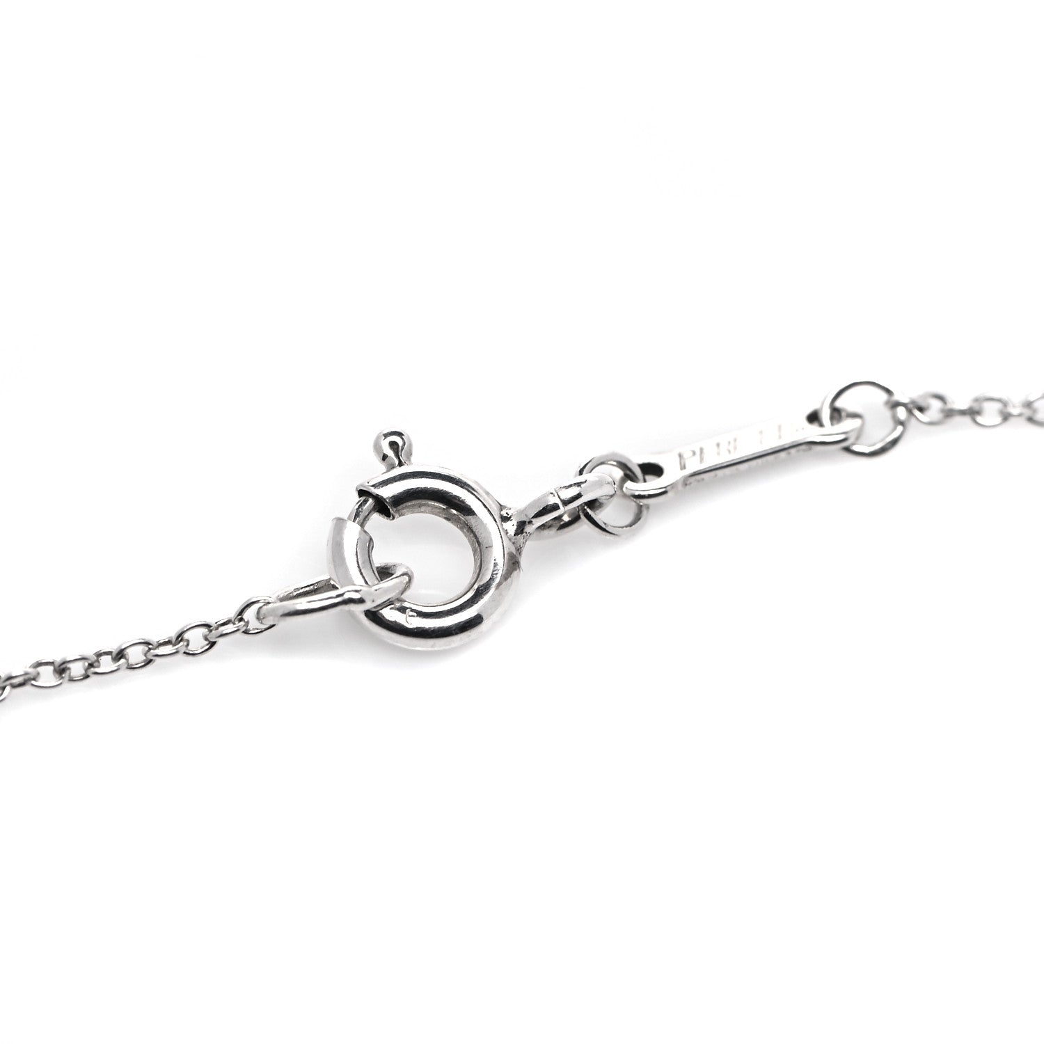 Tiffany Sterling Silver 12mm Elsa Peretti Eternal Circle Pendant Necklace 5 of 6