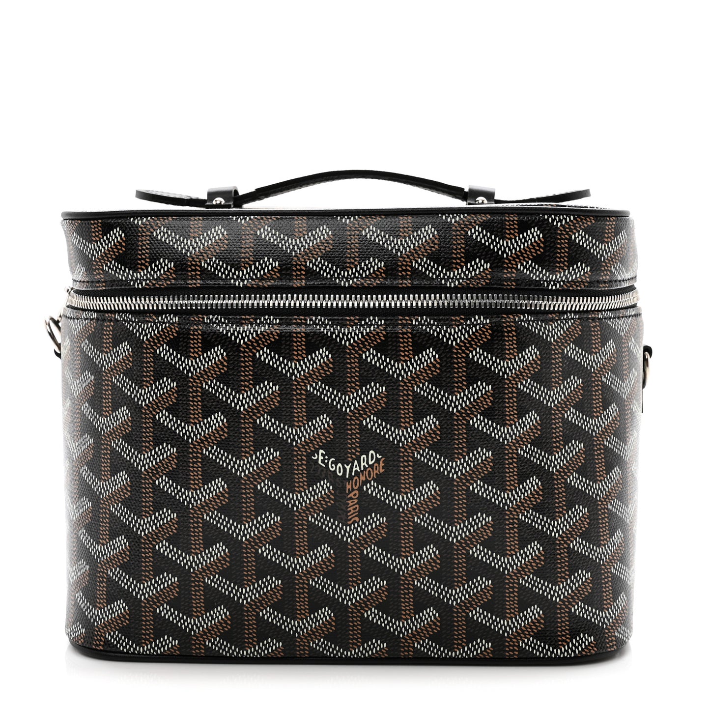 Goyardine Muse Vanity Case Black