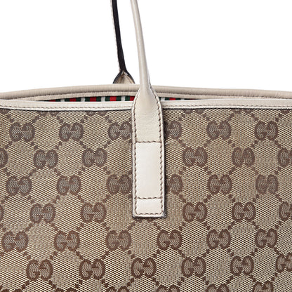 Gucci Monogram Large New Britt Tote Off White 13 of 15