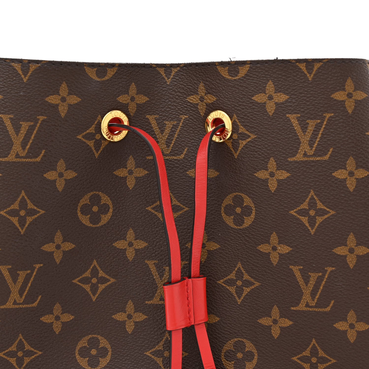 Louis Vuitton Monogram Neonoe MM Coquelicot 7 of 15