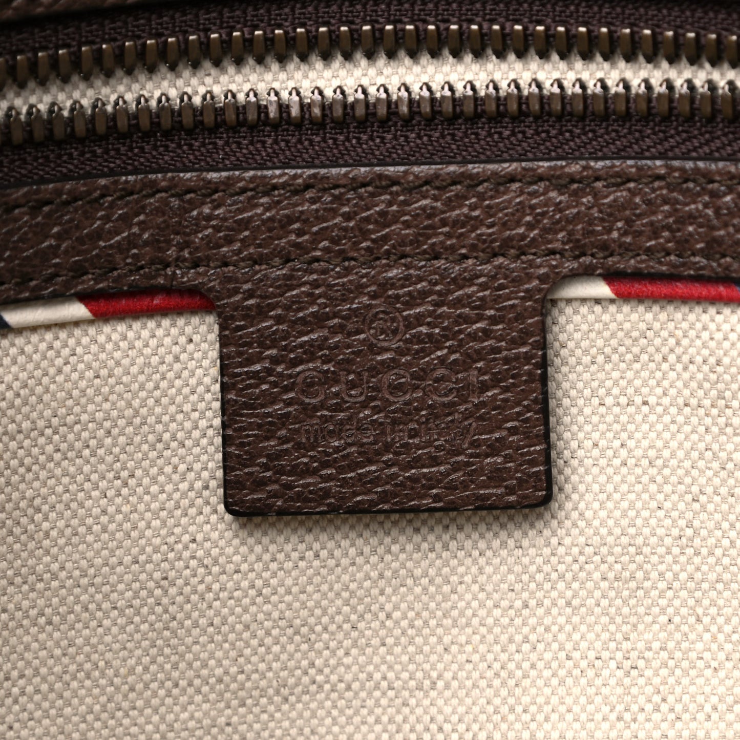Soft GG Supreme Monogram Courrier Web Medium Flat Messenger Bag Beige New Acero Multicolor
