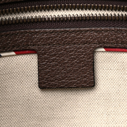 Gucci Soft GG Supreme Monogram Courrier Web Medium Flat Messenger Bag Beige New Acero Multicolor 6 of 14