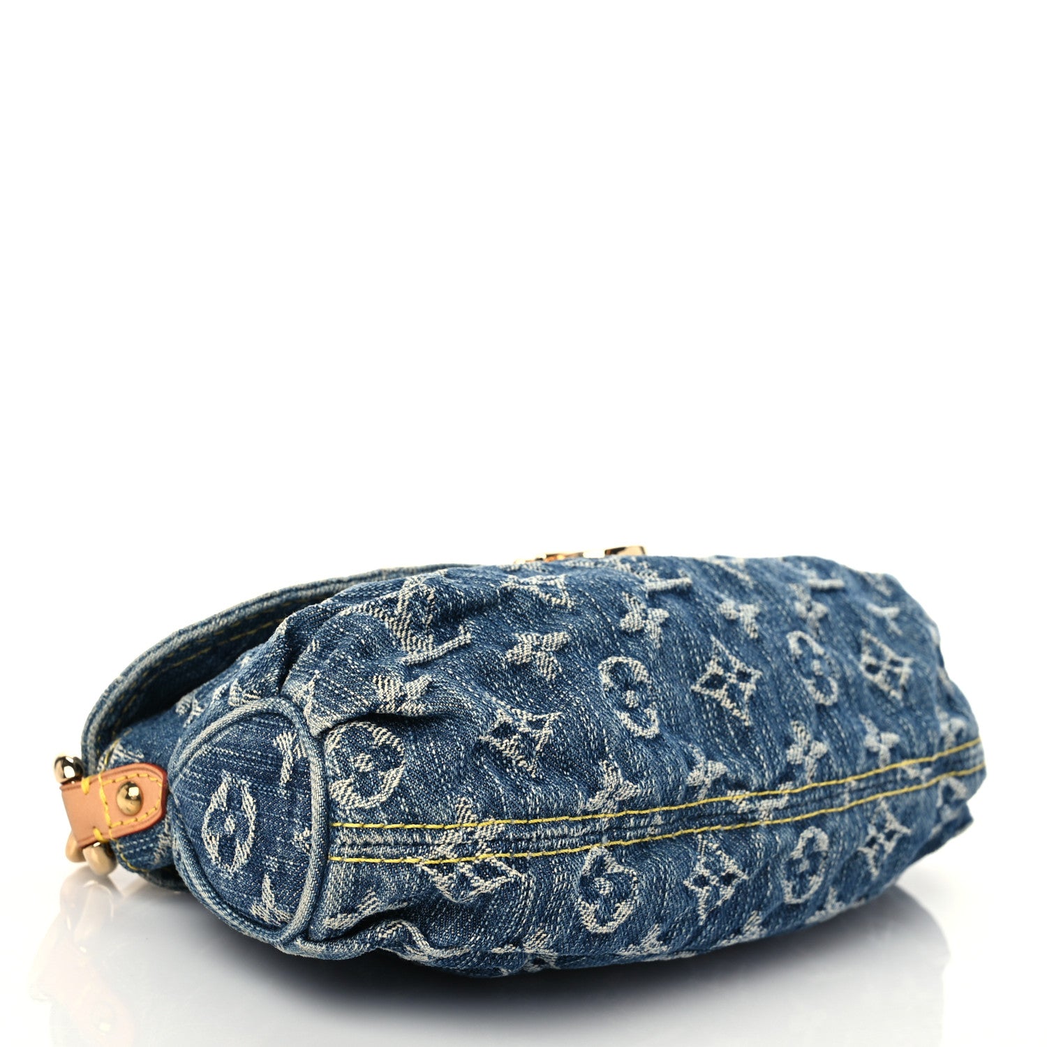 Louis Vuitton Monogram Denim Mini Pleaty Blue 4 of 6