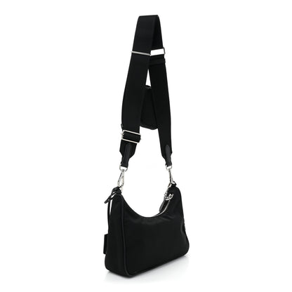 Prada Nylon Re-Edition 2005 Shoulder Bag Black 3 of 12