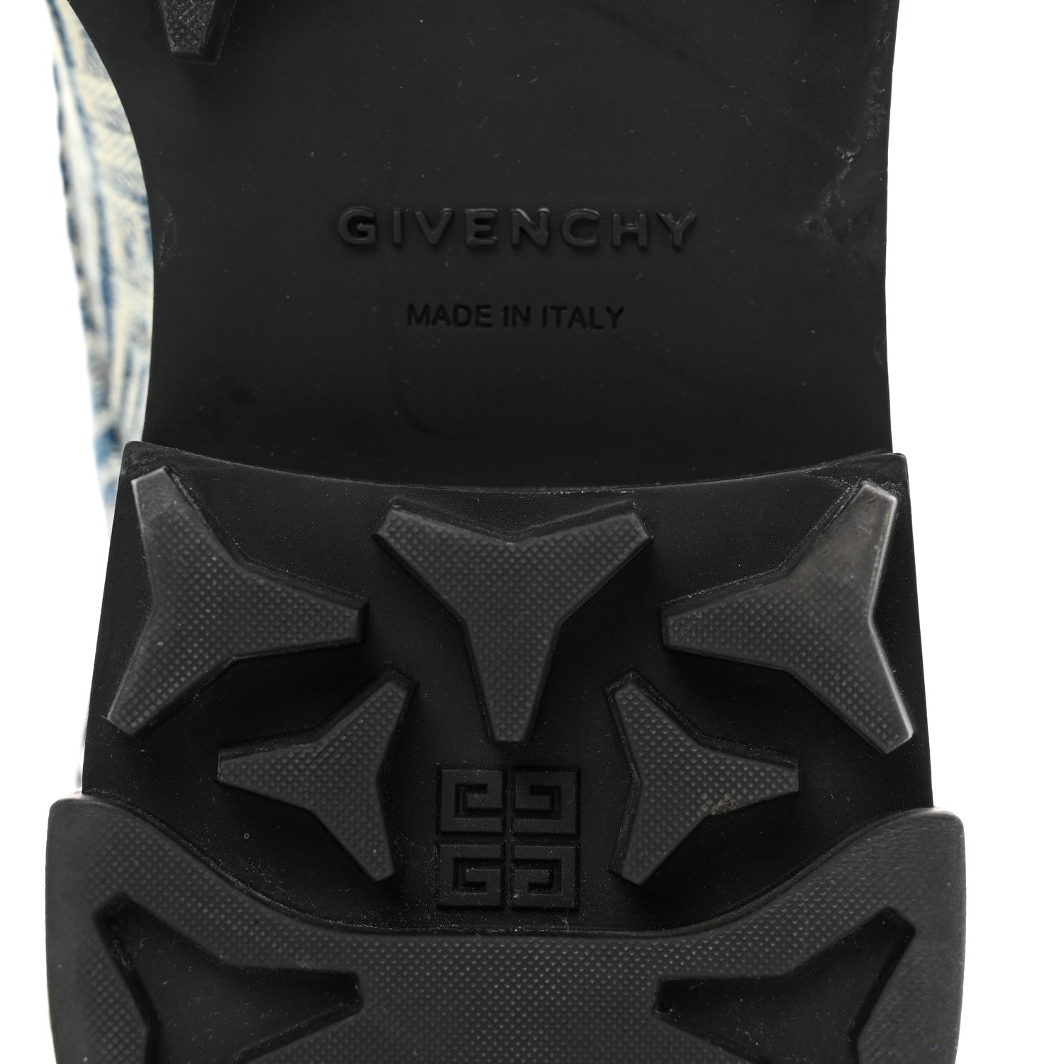 Givenchy Denim 4G Terra Boots 39 Blue 8 of 8