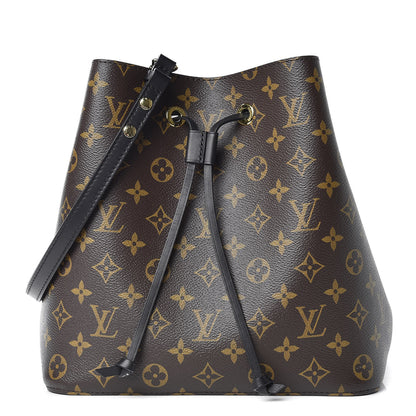 Louis Vuitton Monogram Neonoe MM Black 1 of 11