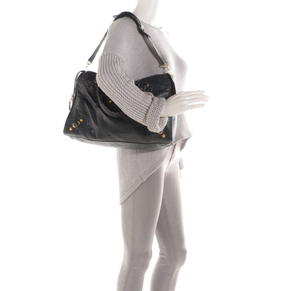 Balenciaga Agneau Giant 12 Gold Hardware City Anthracite 2 of 9