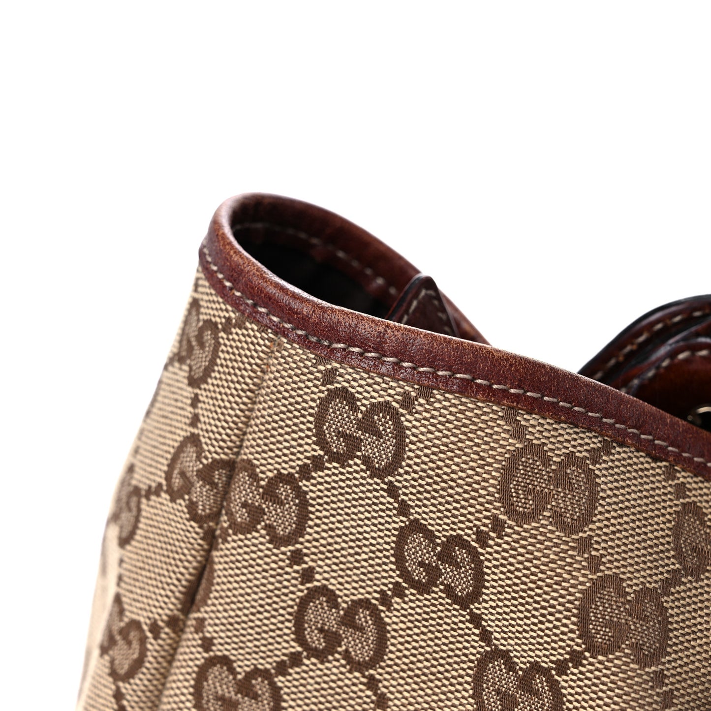Monogram Medium Pelham Shoulder Bag Brown