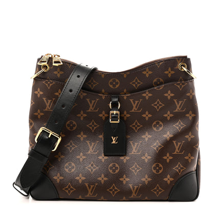 Louis Vuitton Monogram Odeon MM Black 1 of 9