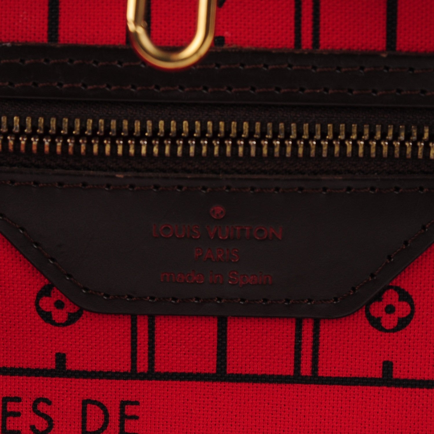Louis Vuitton Damier Ebene Neverfull MM 5 of 7