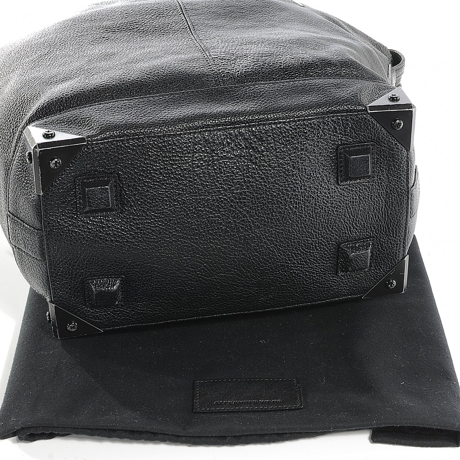 Alexander Wang Pebbled Leather Large Emile Black 7 of 7