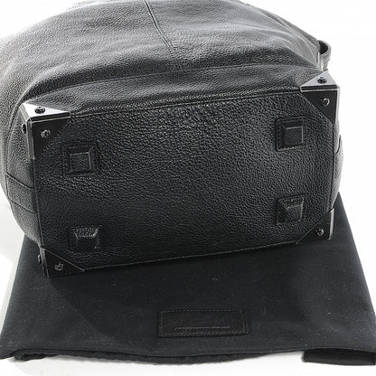 Alexander Wang Pebbled Leather Large Emile Black 7 of 7