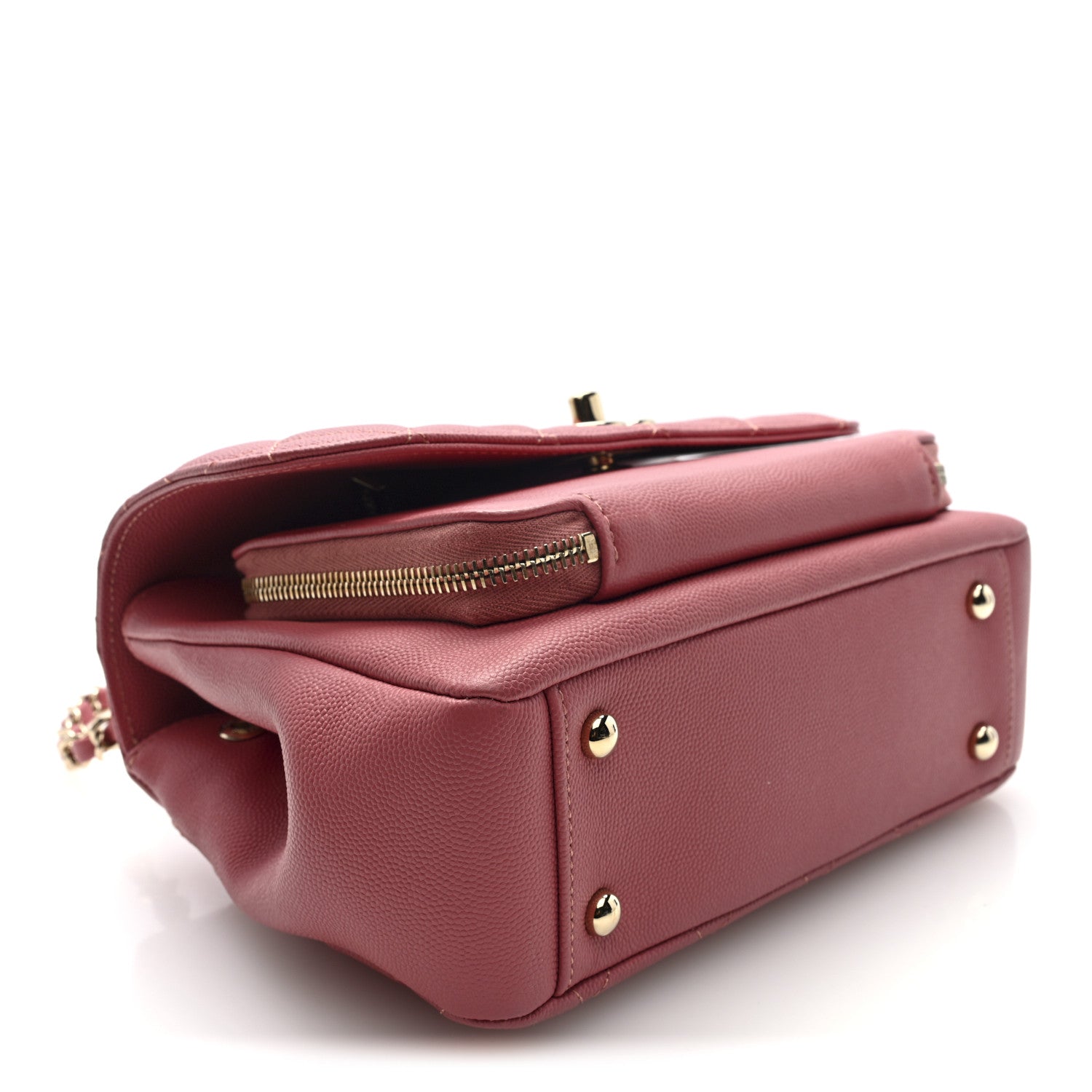 Chanel Caviar Quilted Medium Business Affinity Flap Pink 4 of 10