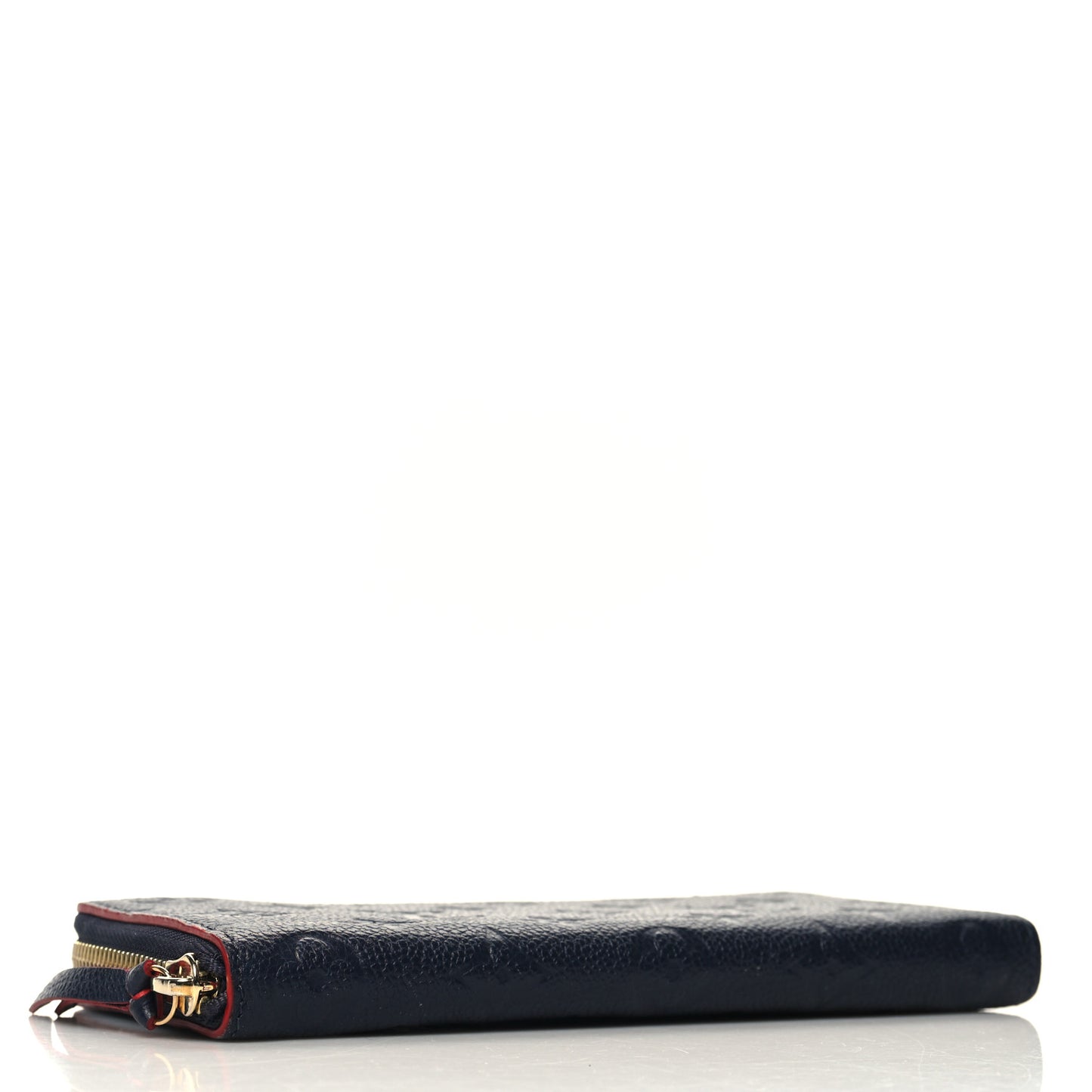 Empreinte Clemence Wallet Marine Rouge