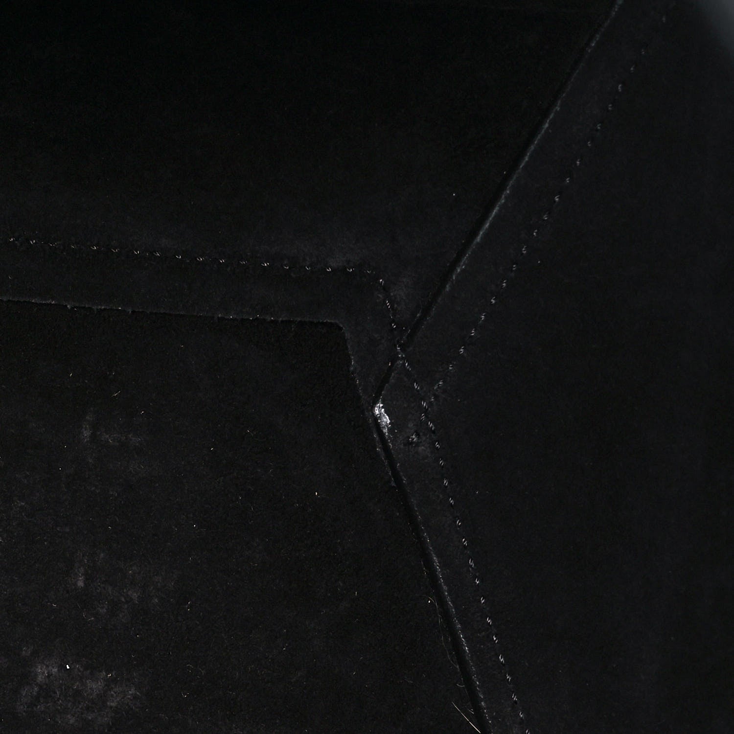 Celine Soft Grained Calfskin Sangle Bucket Bag Black 11 of 11