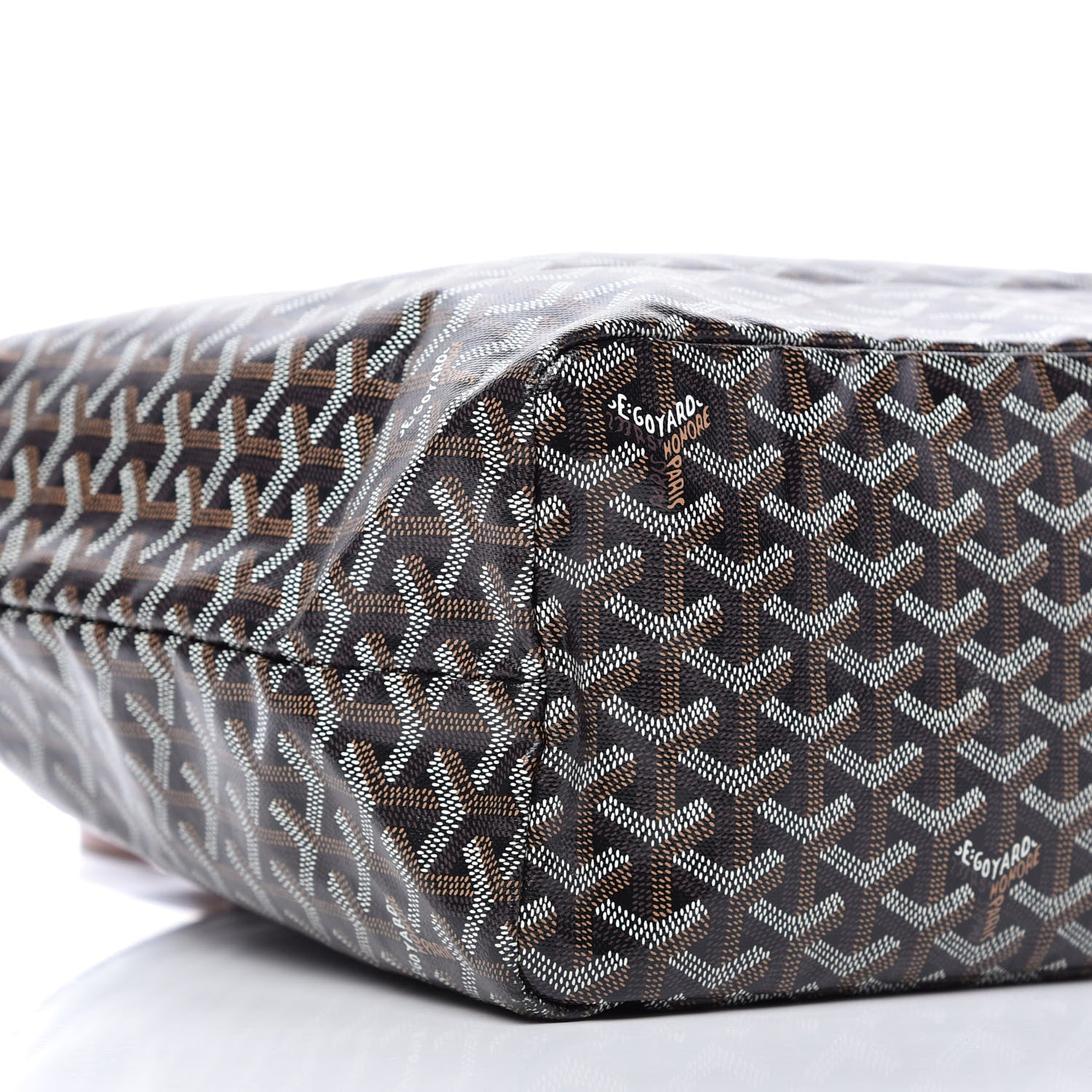 Goyard Goyardine Saint Louis PM Black Gold 6 of 8