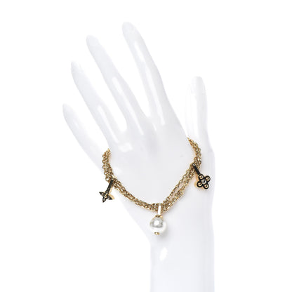 Louis Vuitton Pearl Charmy Bracelet Gold 2 of 5