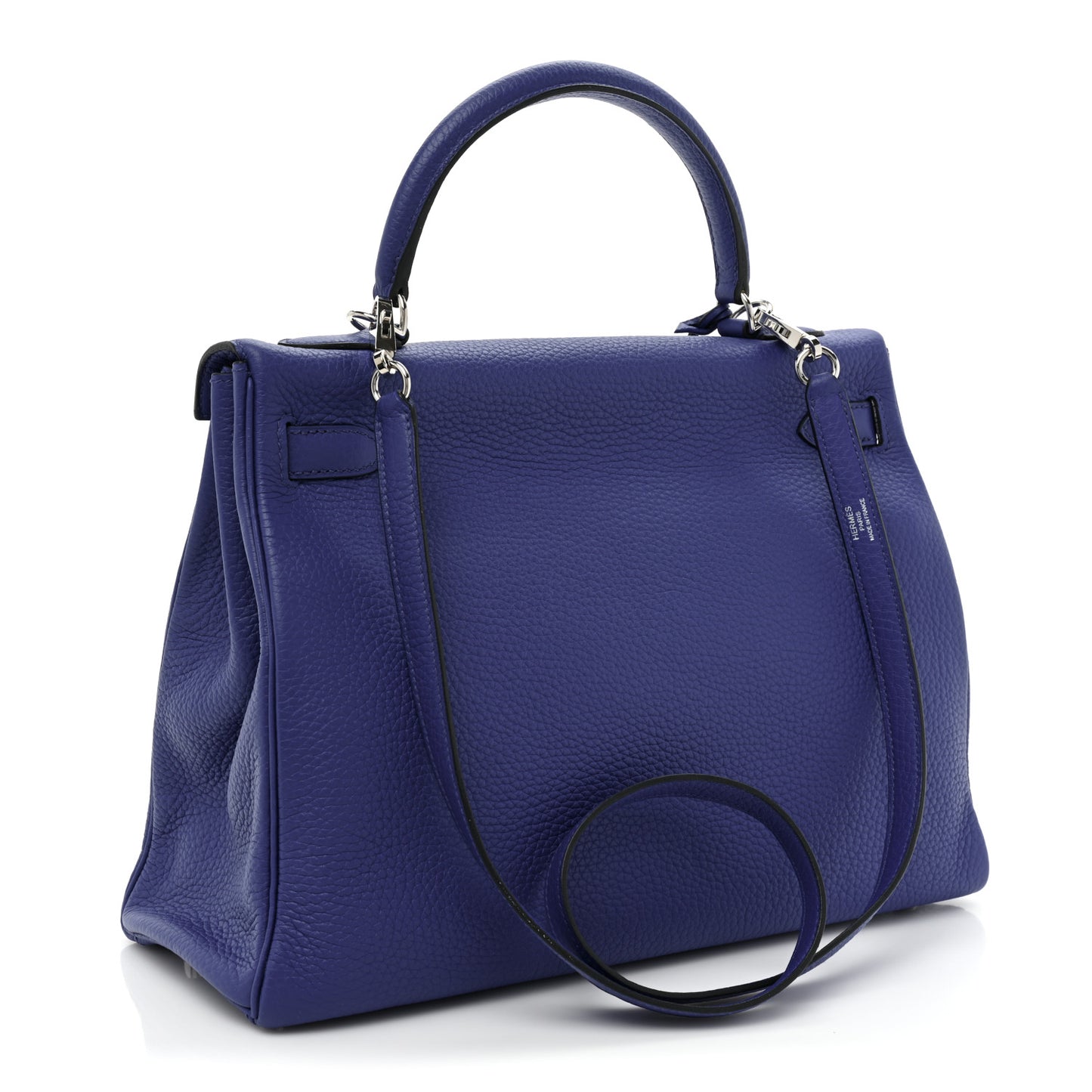 Taurillon Clemence Kelly Retourne 32 Bleu Electrique