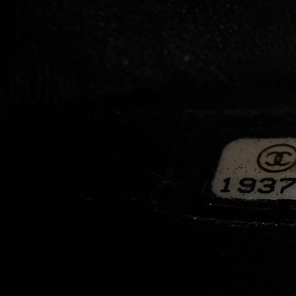 Chanel Lambskin Quilting Enchained Medium Flap Black 7 of 12