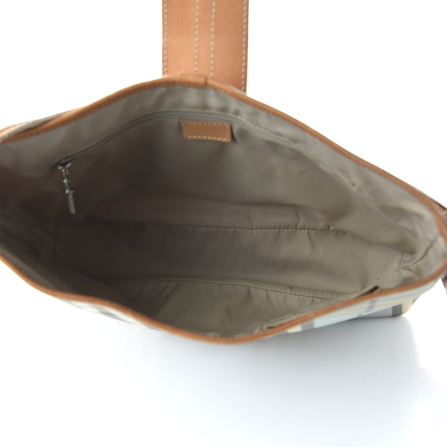 House Check Shoulder Bag Blue