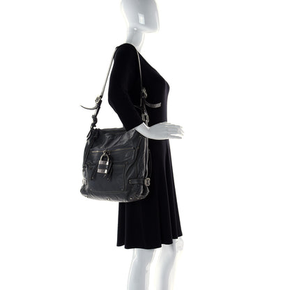 Chloe Calfskin Paddington Hobo Grey 3 of 9