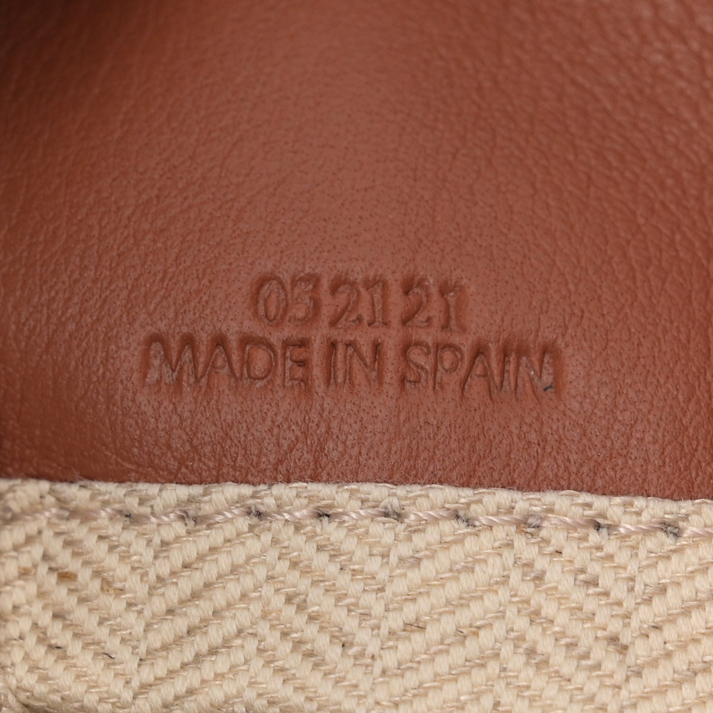 Calfskin Large Puzzle Bag Tan