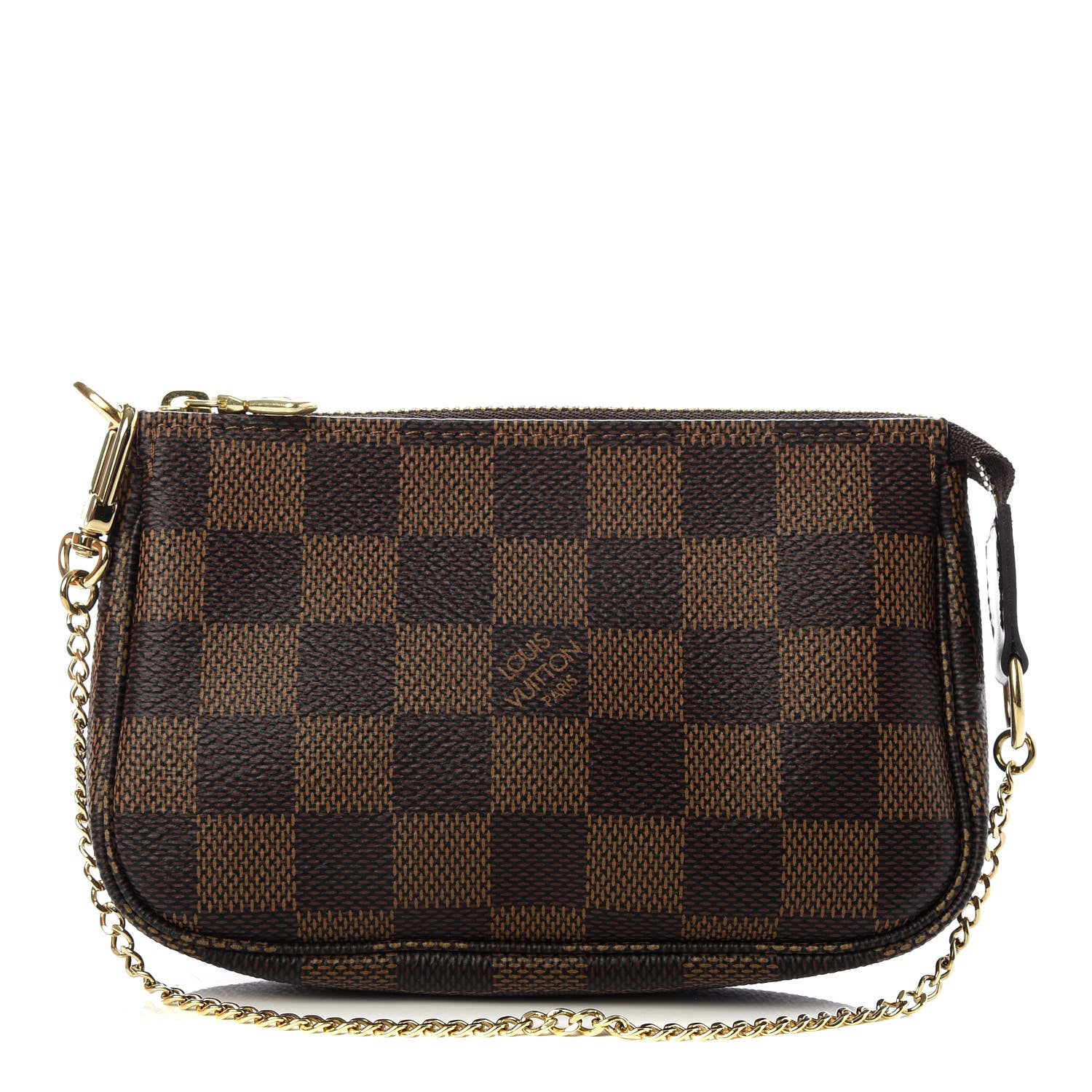 Louis Vuitton Damier Ebene Mini Pochette Accessories 1 of 7