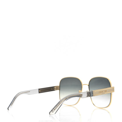 Christian Dior Diorsignature S5U Square Sunglasses Gold 4 of 9