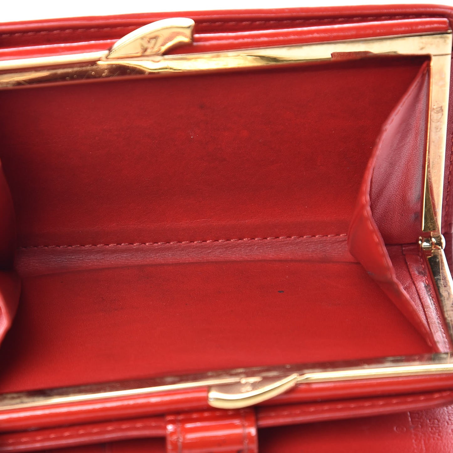 Vernis French Purse Wallet Red