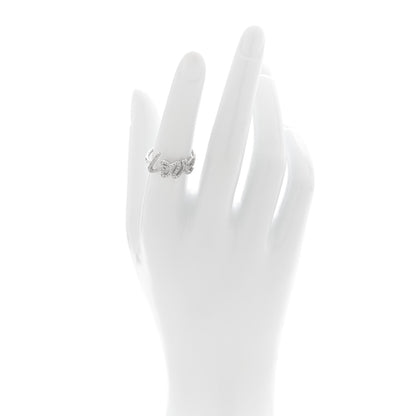 Tiffany 18K White Gold Diamond Paloma's Graffiti Love Ring 53 6.25 2 of 5
