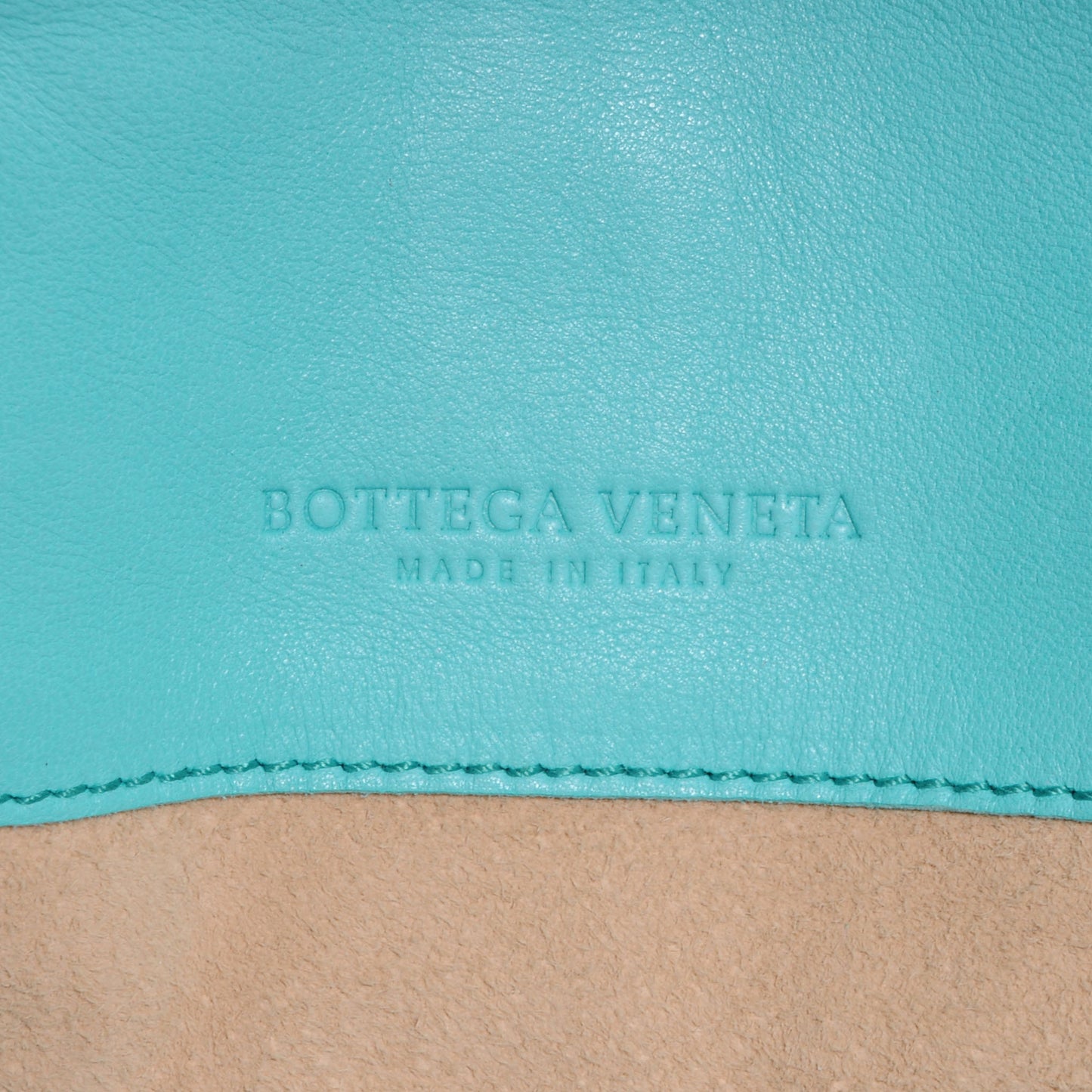 Catalano Leather Regent Tote Bag Turquoise