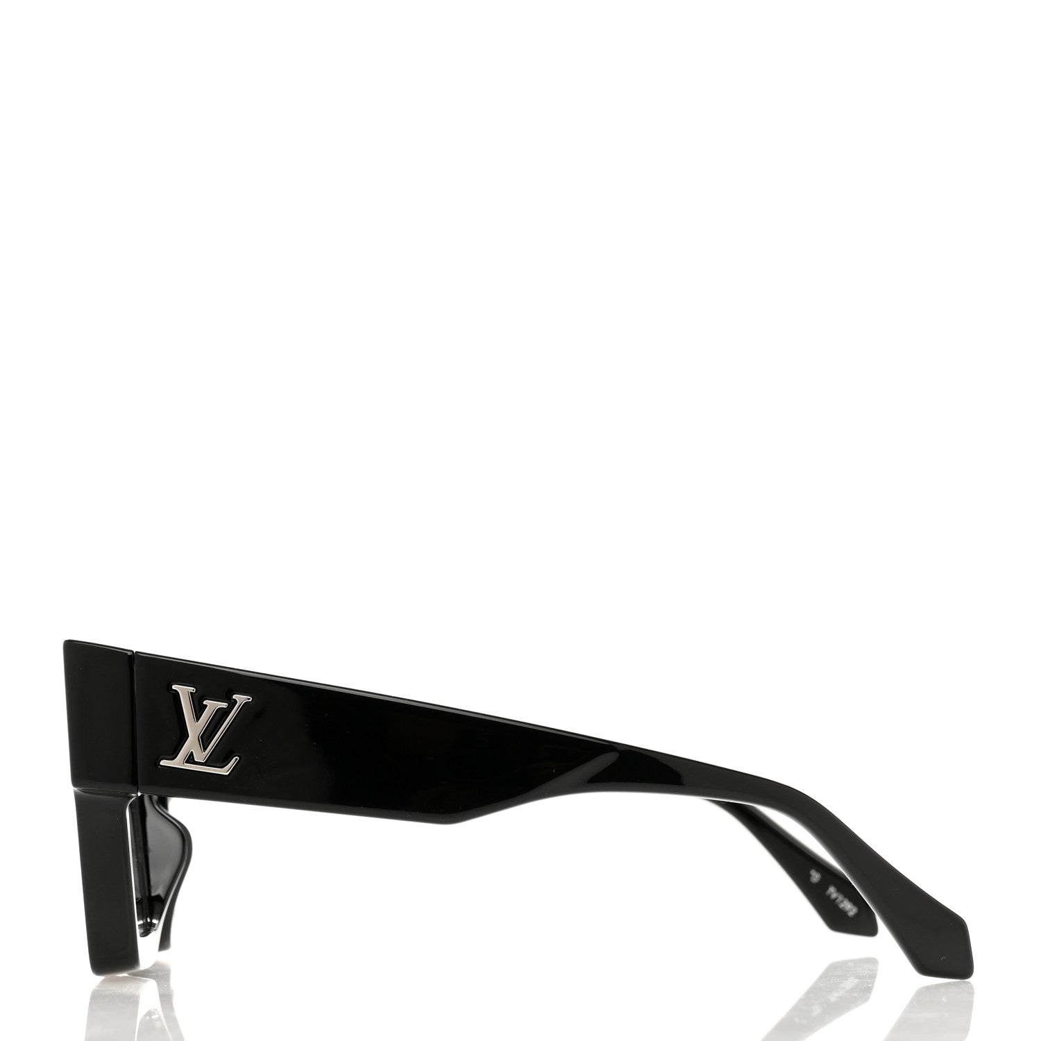 Louis Vuitton Acetate Swarovski Crystal Cyclone Sunglasses Z1790E Black 3 of 8