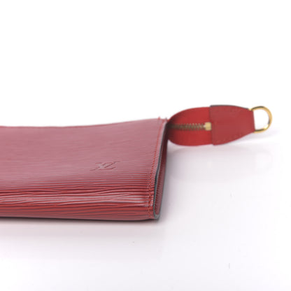 Louis Vuitton Epi Pochette Accessories 24 Castillan Red 9 of 12