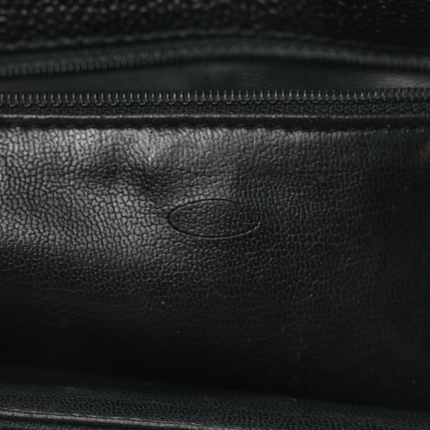 Chanel Caviar CC Backpack Black 6 of 10