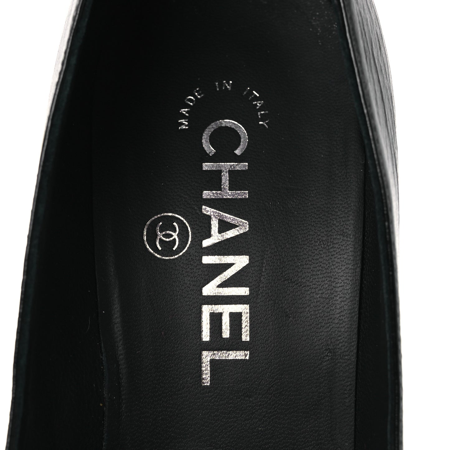 Crumpled Calfskin Knotted Heel Cap Toe Pumps 39.5 Black