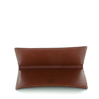 Louis Vuitton Monogram Simple Checkbook Holder Wallet Cover 5 of 7