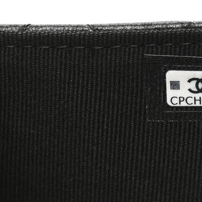 Chanel Lambskin Quilted Flap Shoulder Bag Chain Black 8 of 11