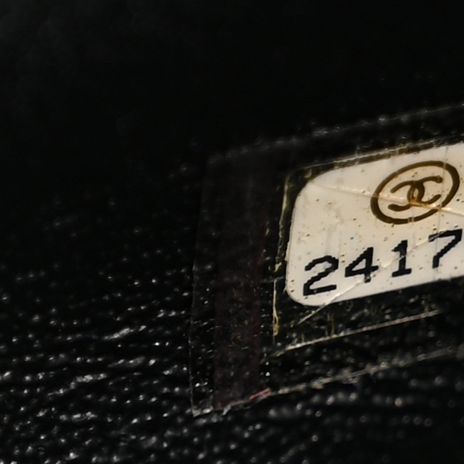 Chanel Crumpled Calfskin Quilted Mini Square Flap So Black 7 of 10