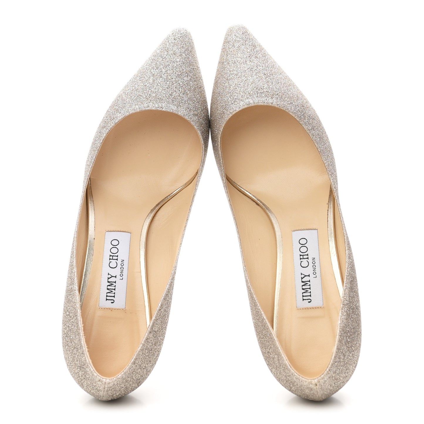 Dusty Glitter Romy 60 Pumps 39 Platinum Ice