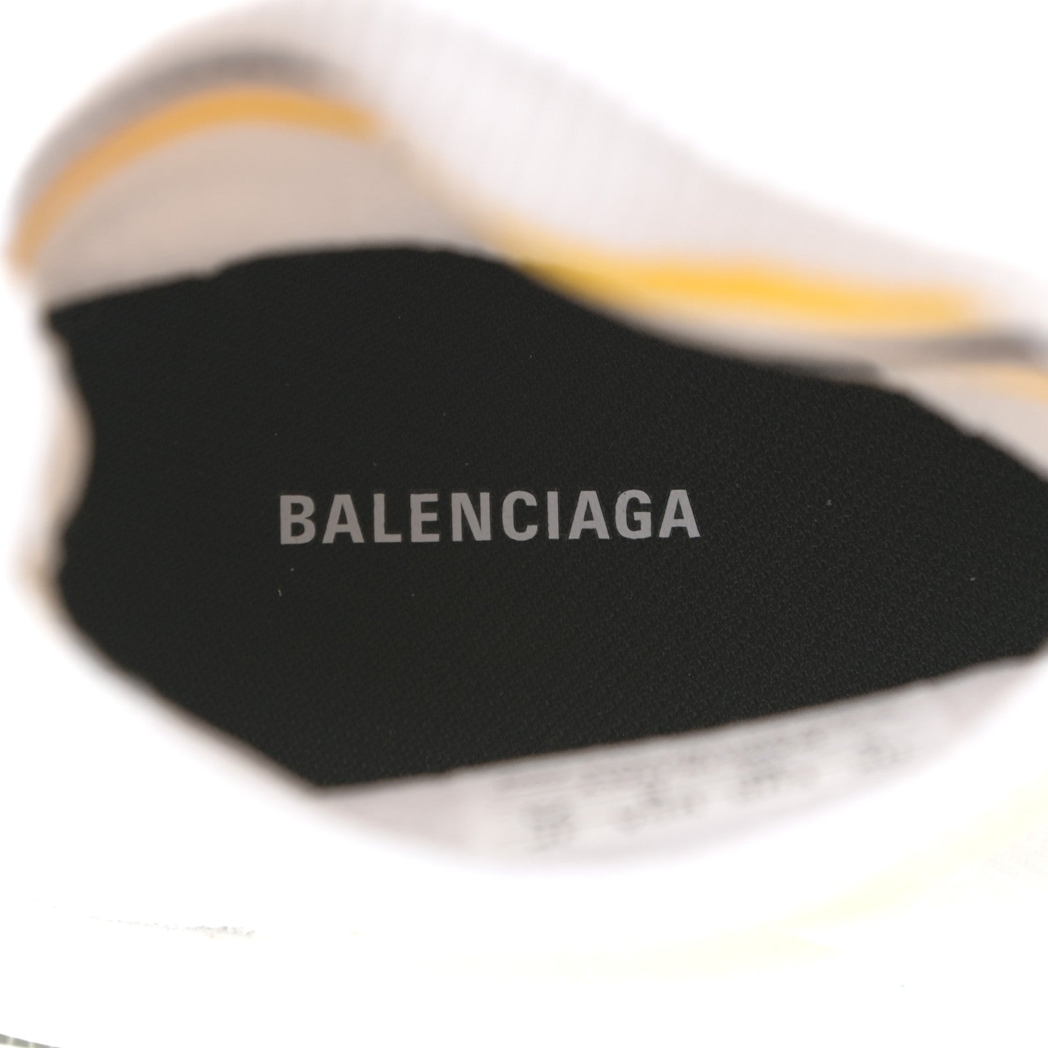 Balenciaga Technical 3D Recycled Knit Striped Womens Speed 2.0 Sneakers 38 White Multicolor 12 of 13
