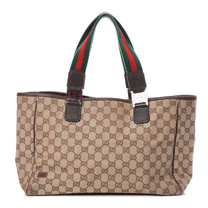 Gucci GG Monogram Pop Tote Brown 1 of 13