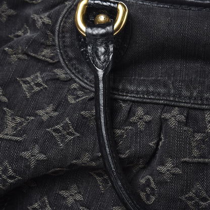 Louis Vuitton Denim Neo Cabby GM Black 12 of 14