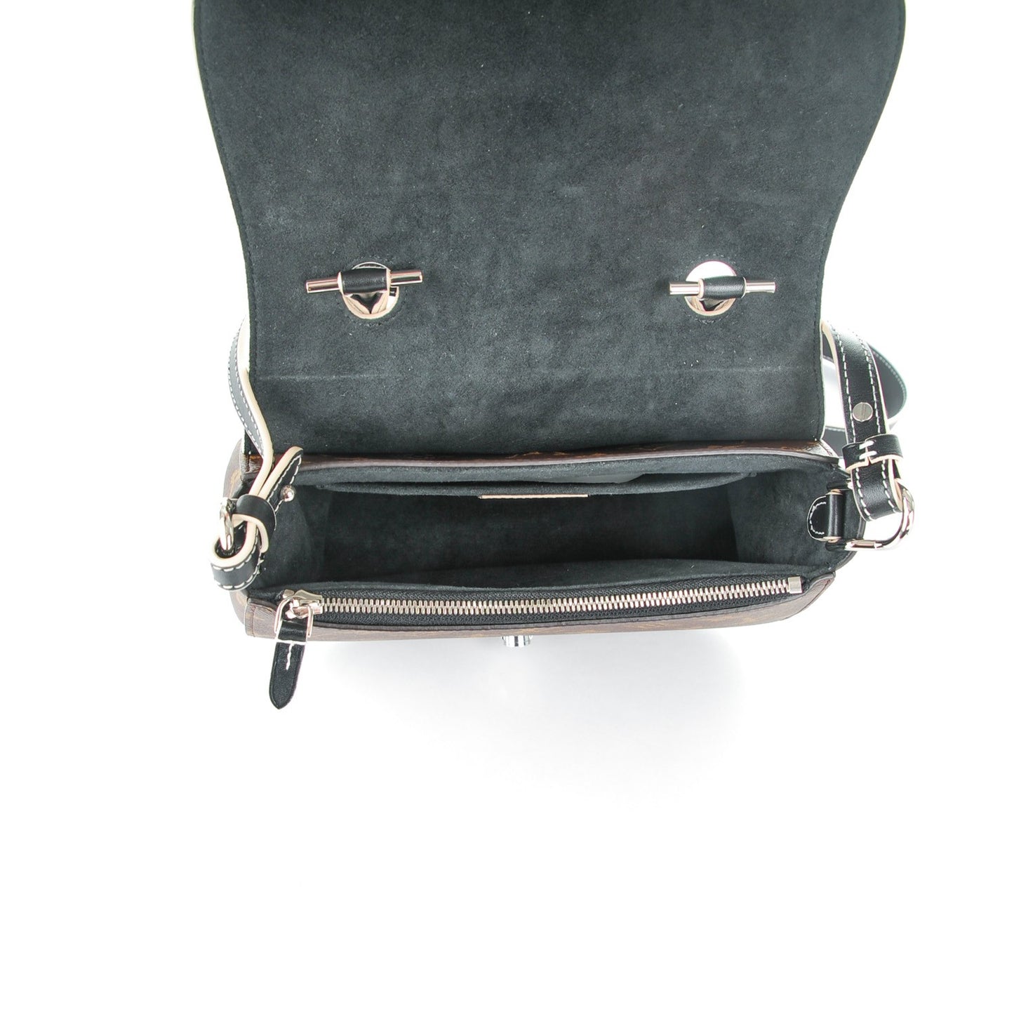 Calfskin Monogram Chain It Bag PM Black