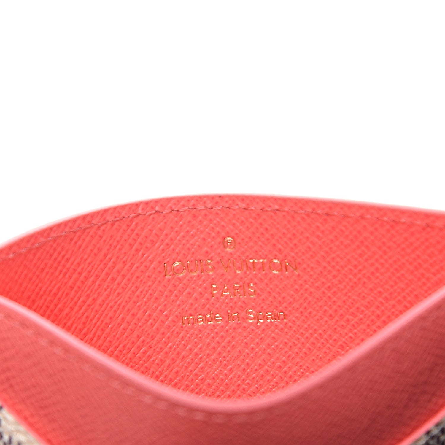 Louis Vuitton Damier Azur Daily Card Holder Rose Papaye 5 of 6