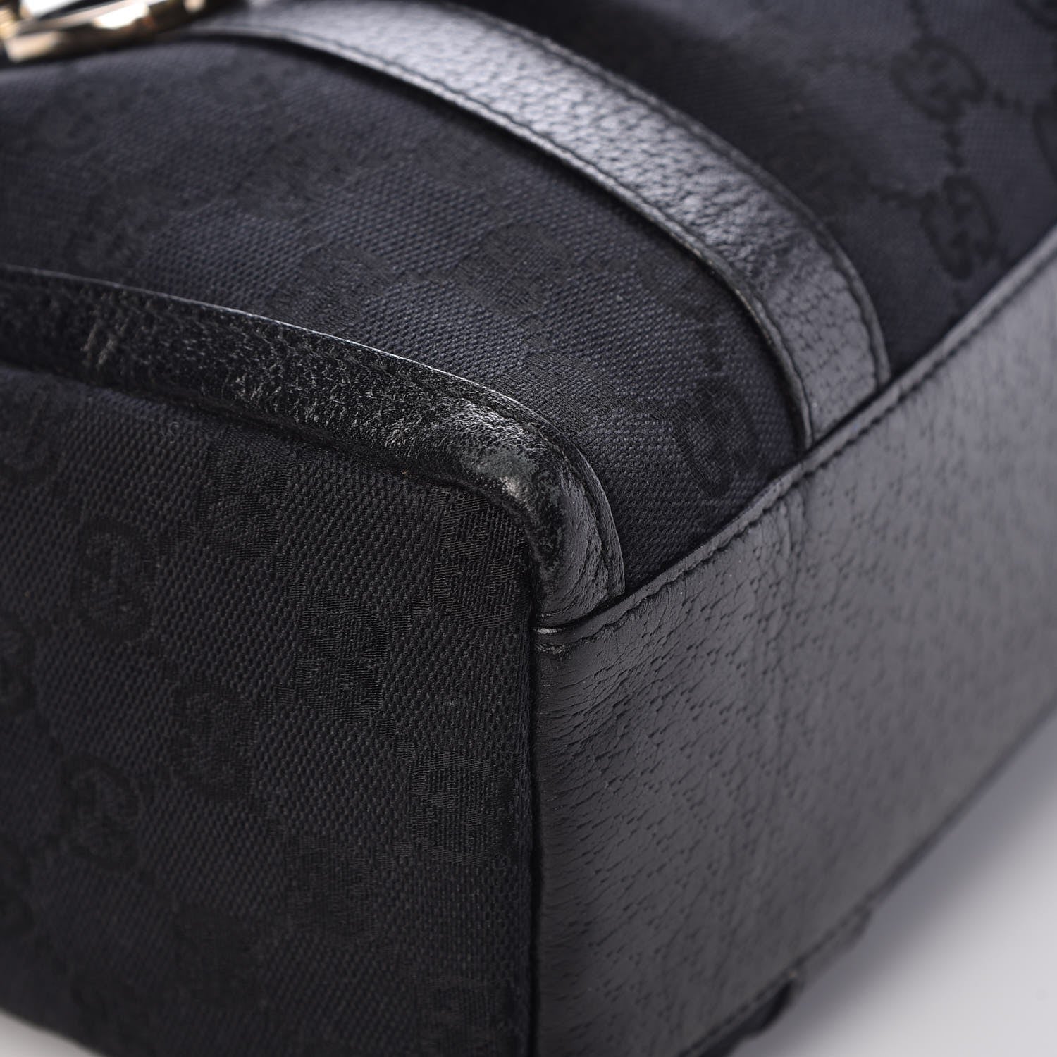 Gucci Monogram Small Abbey Boston Black 10 of 11