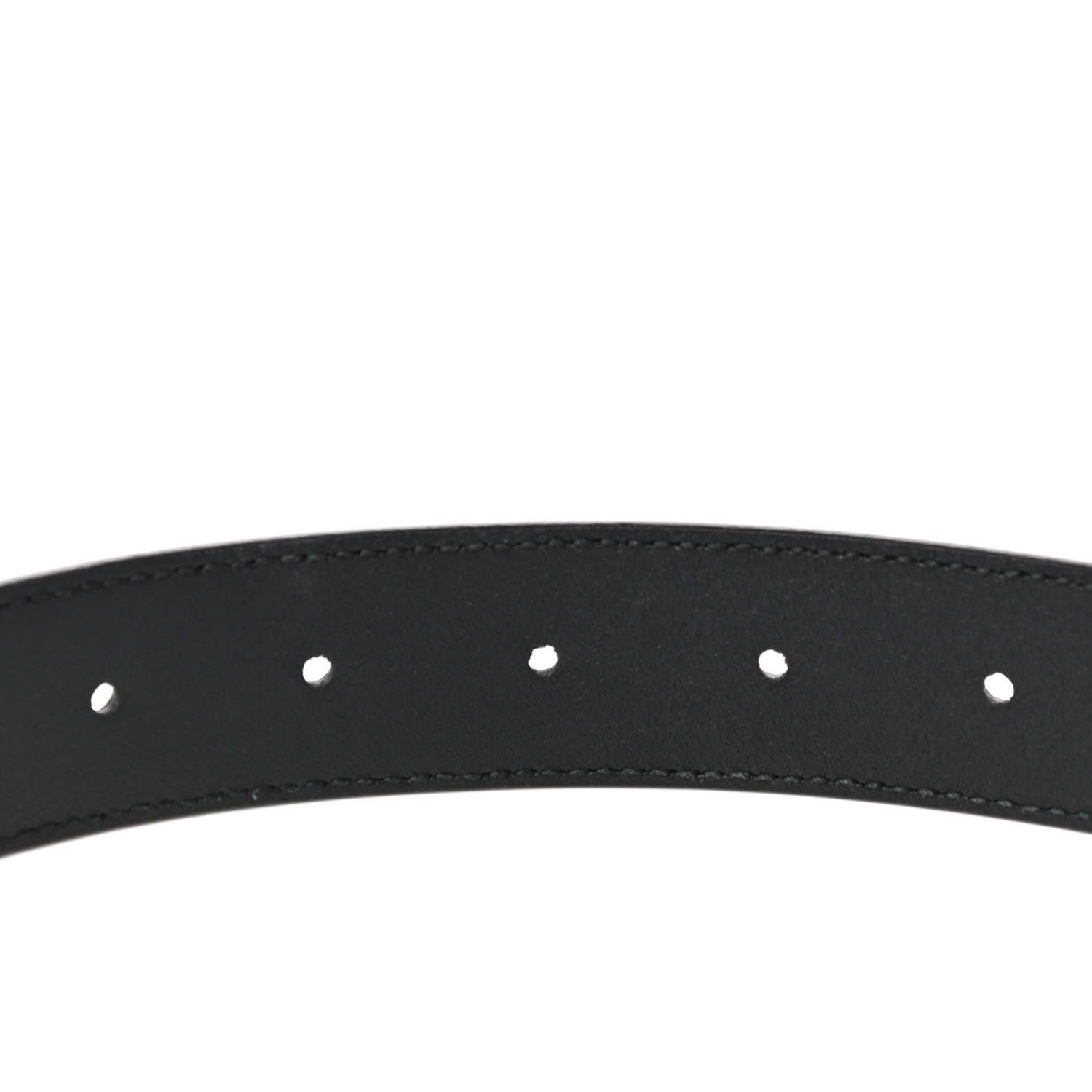 Gucci Calfskin Double G 30mm Belt 85 34 Black 3 of 5