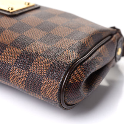 Louis Vuitton Damier Ebene Eva Clutch 9 of 11