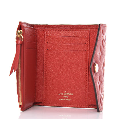 Louis Vuitton Empreinte Victorine Wallet Cherry 5 of 8