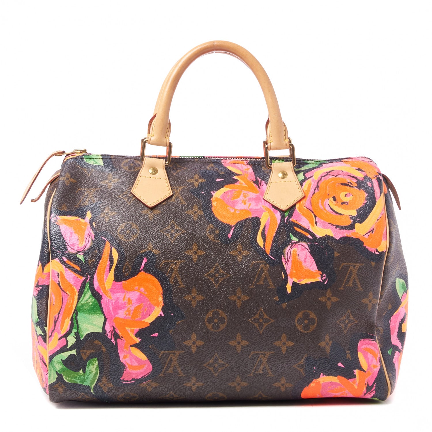 Louis Vuitton Monogram Roses Speedy 30 1 of 10
